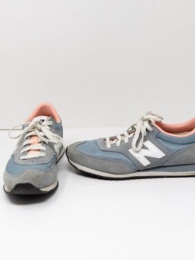 New Balance x J. Crew 620 Lace Up Low Toe Genuine Suede Mesh Sneakers Shoes 7.5